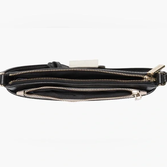 ♠️Kate Spade Black Crossbody Bag w/ Removable Pouch - Picture 6 of 15
